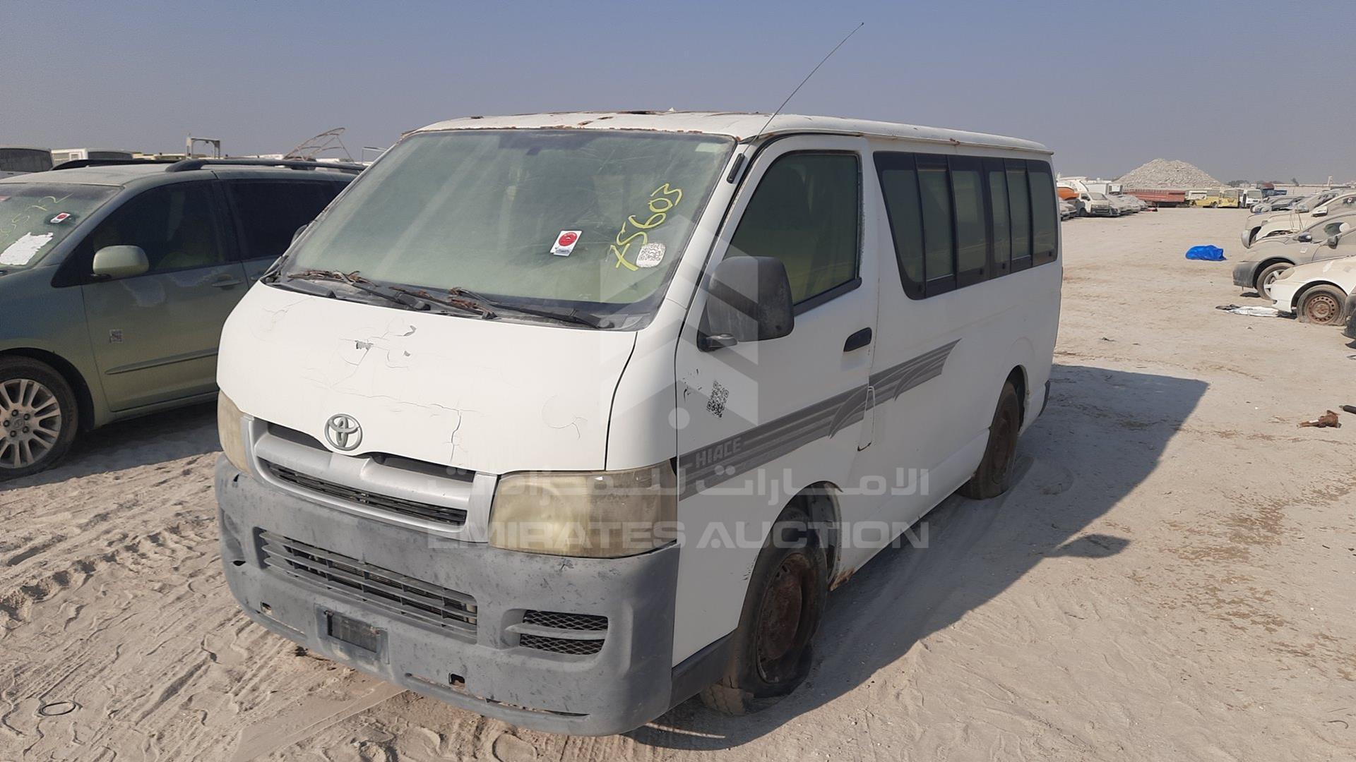 2006 TOYOTA HIACE VIN: JTGJX02P260004721