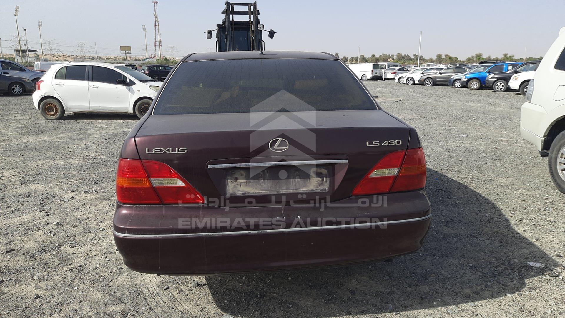2001 LEXUS LS 430 VIN: JTHBN30F310038094