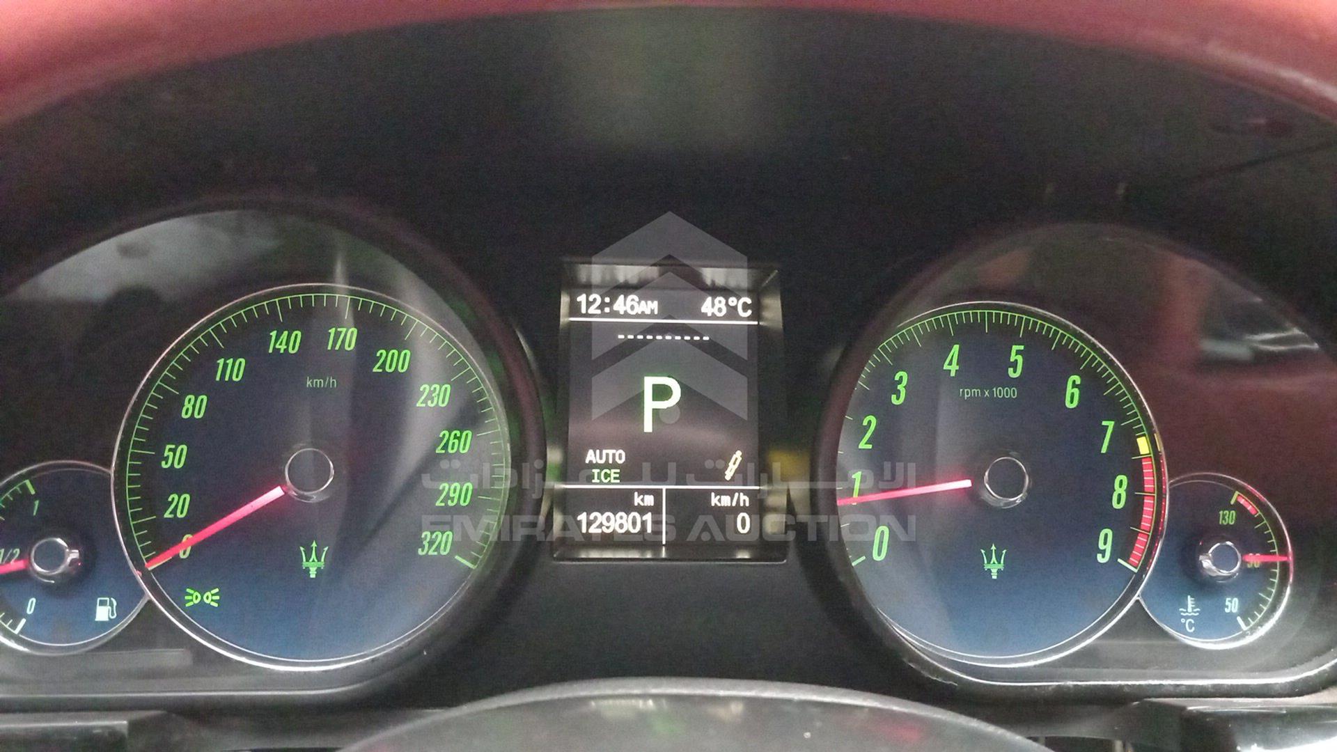 2013 MASERATI GRAN TURISMO VIN: ZAMVL45F6D0067222