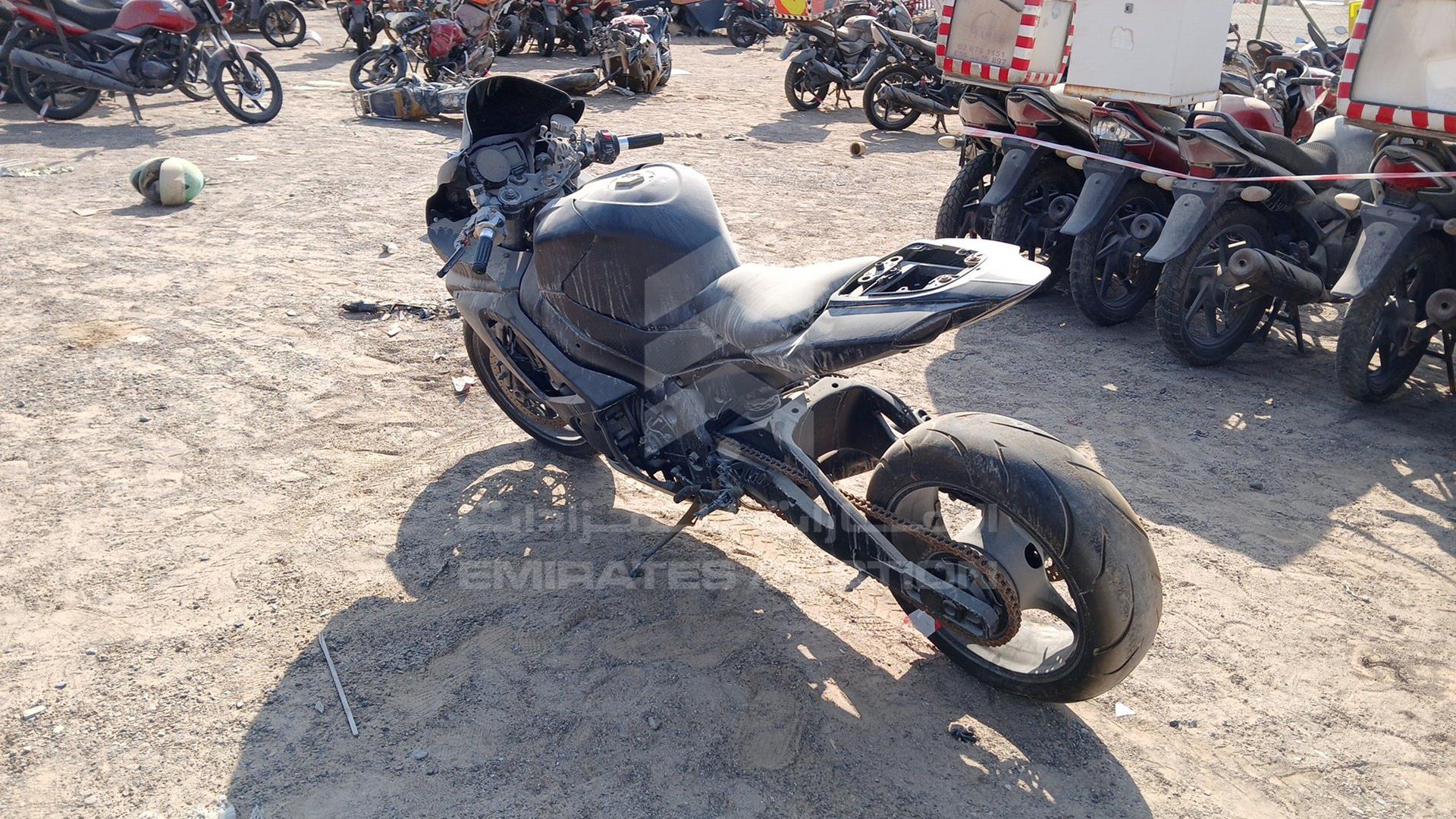 2008 SUZUKI MOTORBIKE VIN: JS1GT77A782105027
