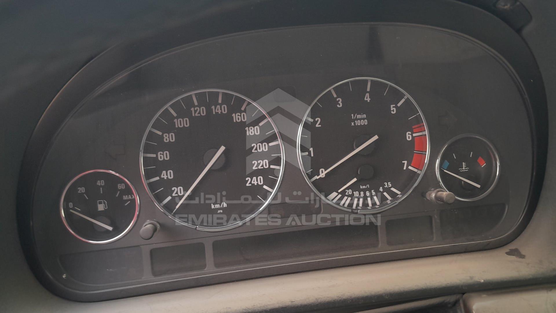 1996 BMW 740 I VIN: WBAGF81030DK61381