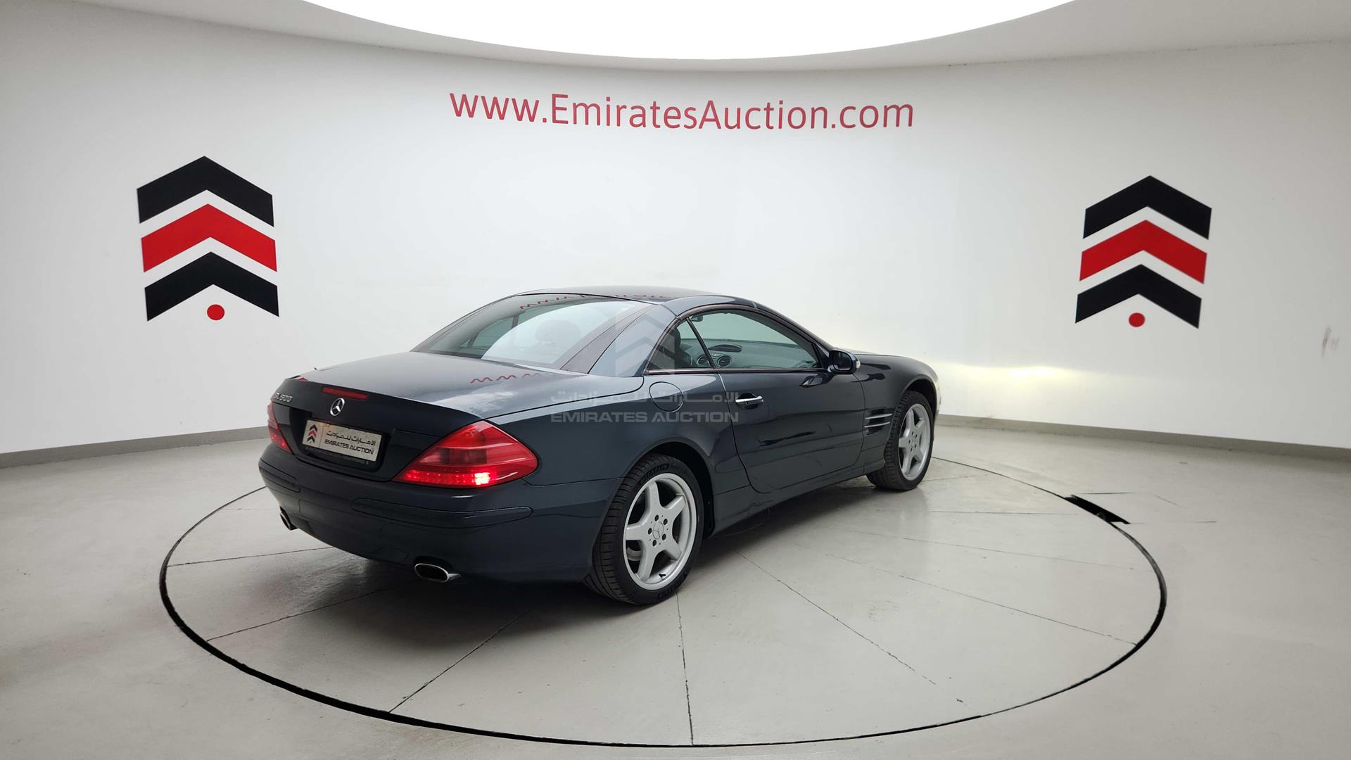 2003 MERCEDES SL 500 VIN: WDB2304751F033423