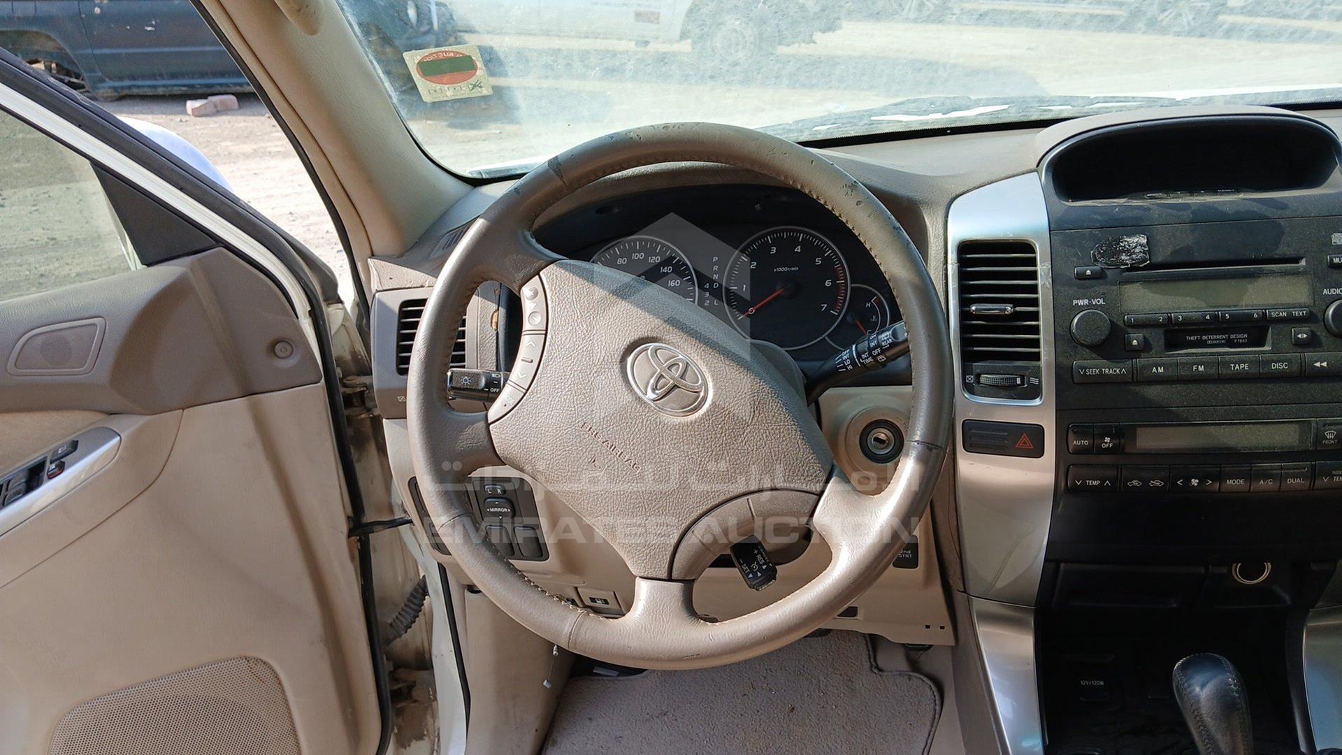 2009 TOYOTA PRADO VIN: JTEBU25J295158927