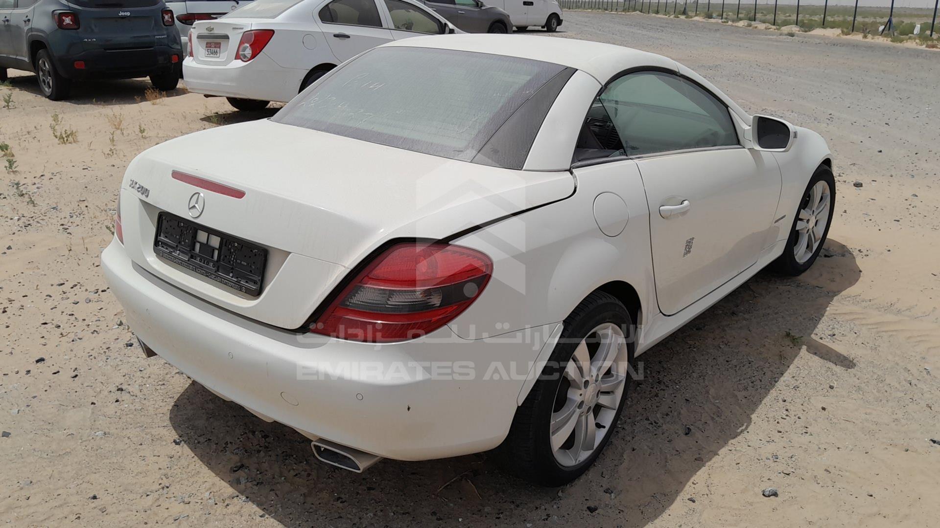 2009 MERCEDES SLK 200 VIN: WDBWK45F09F215167