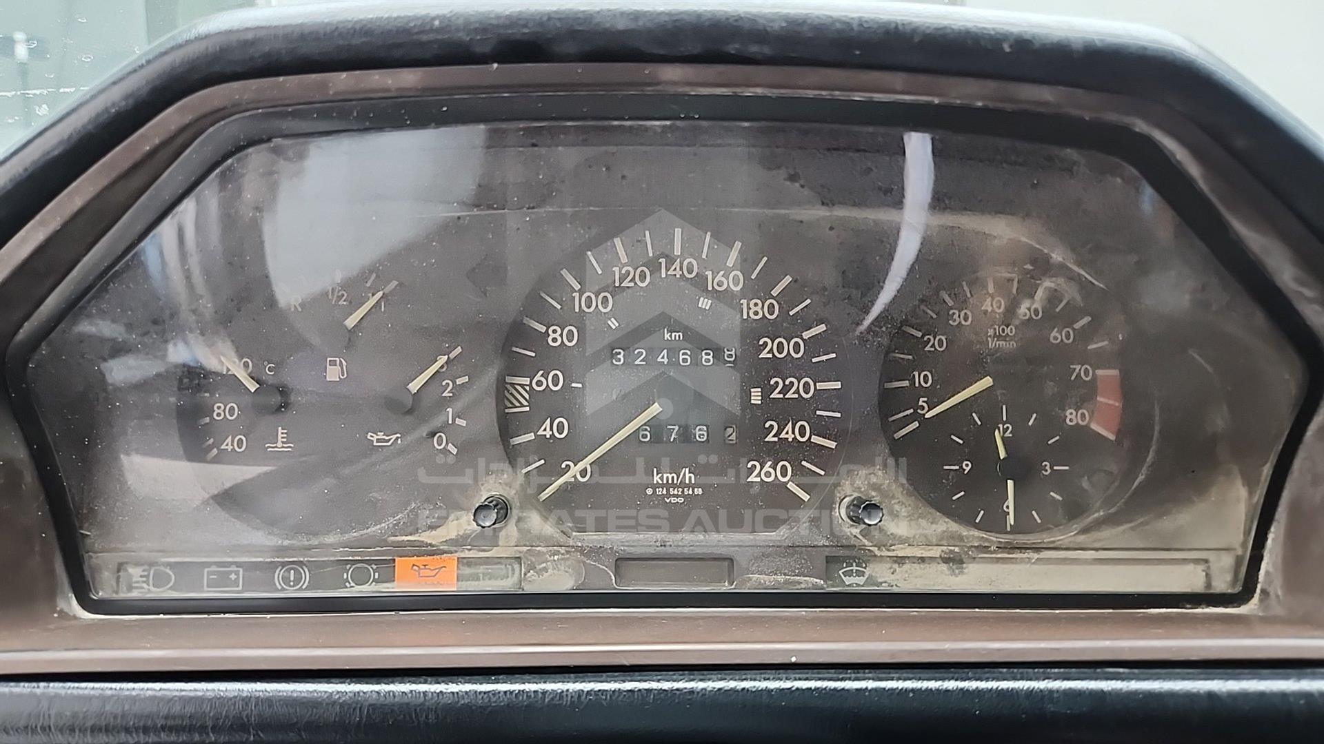 1991 MERCEDES 320 CE VIN: WDB1240511B497055