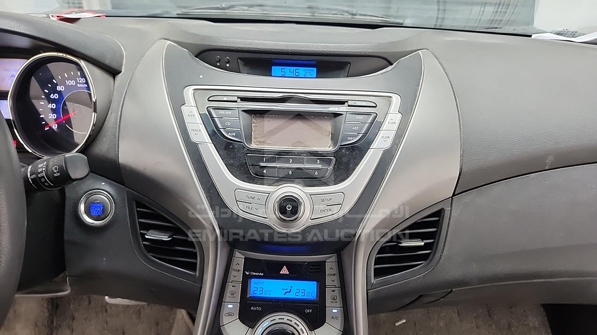 2012 HYUNDAI ELANTRA VIN: KMHDH41E6CU286117