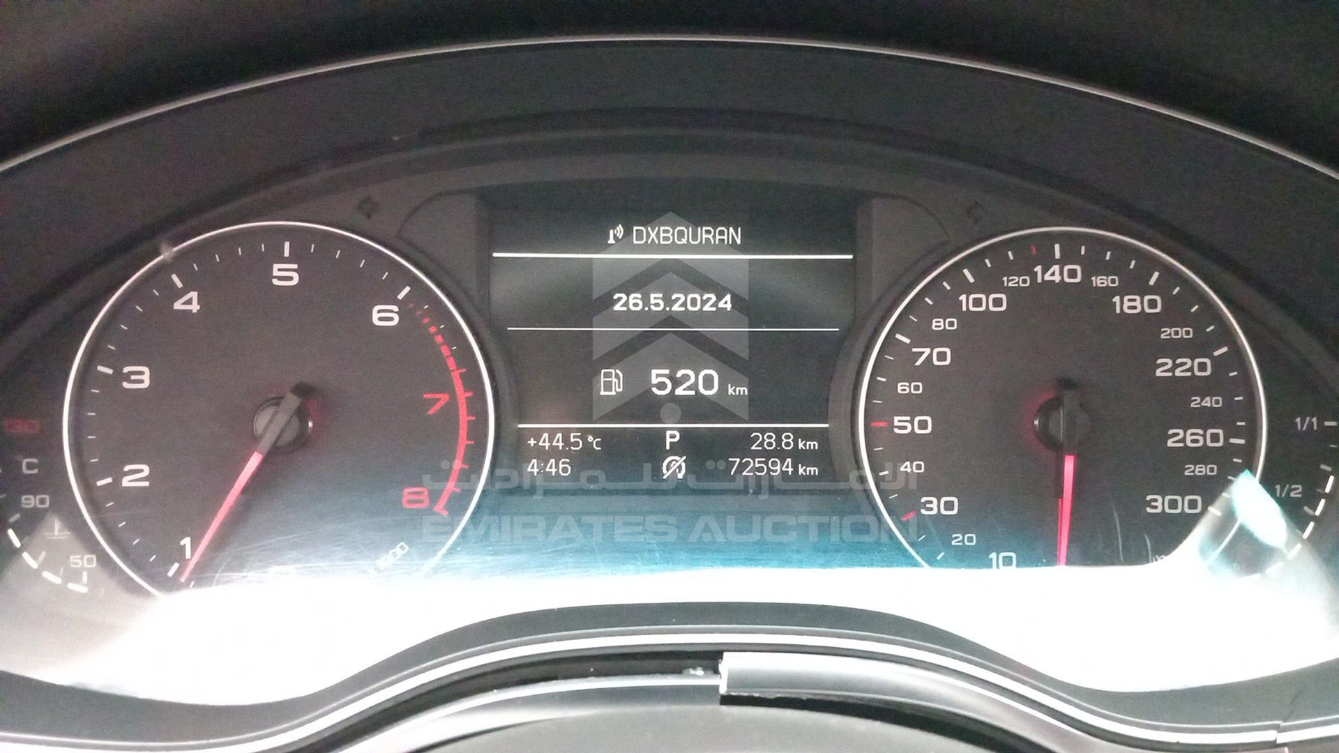 2013 AUDI A6 VIN: WAUAFCFC6DN092193