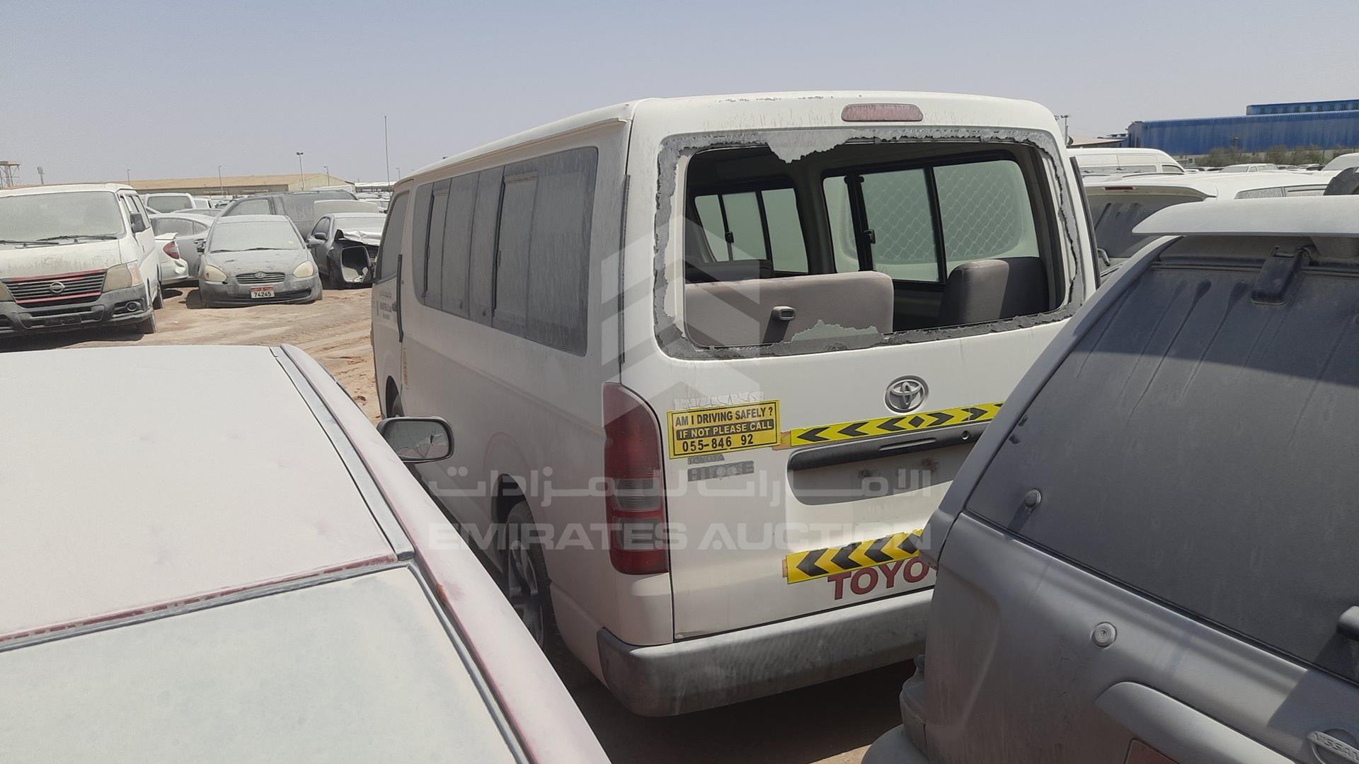 2010 TOYOTA HIACE VIN: JTGJX02P8A0033553