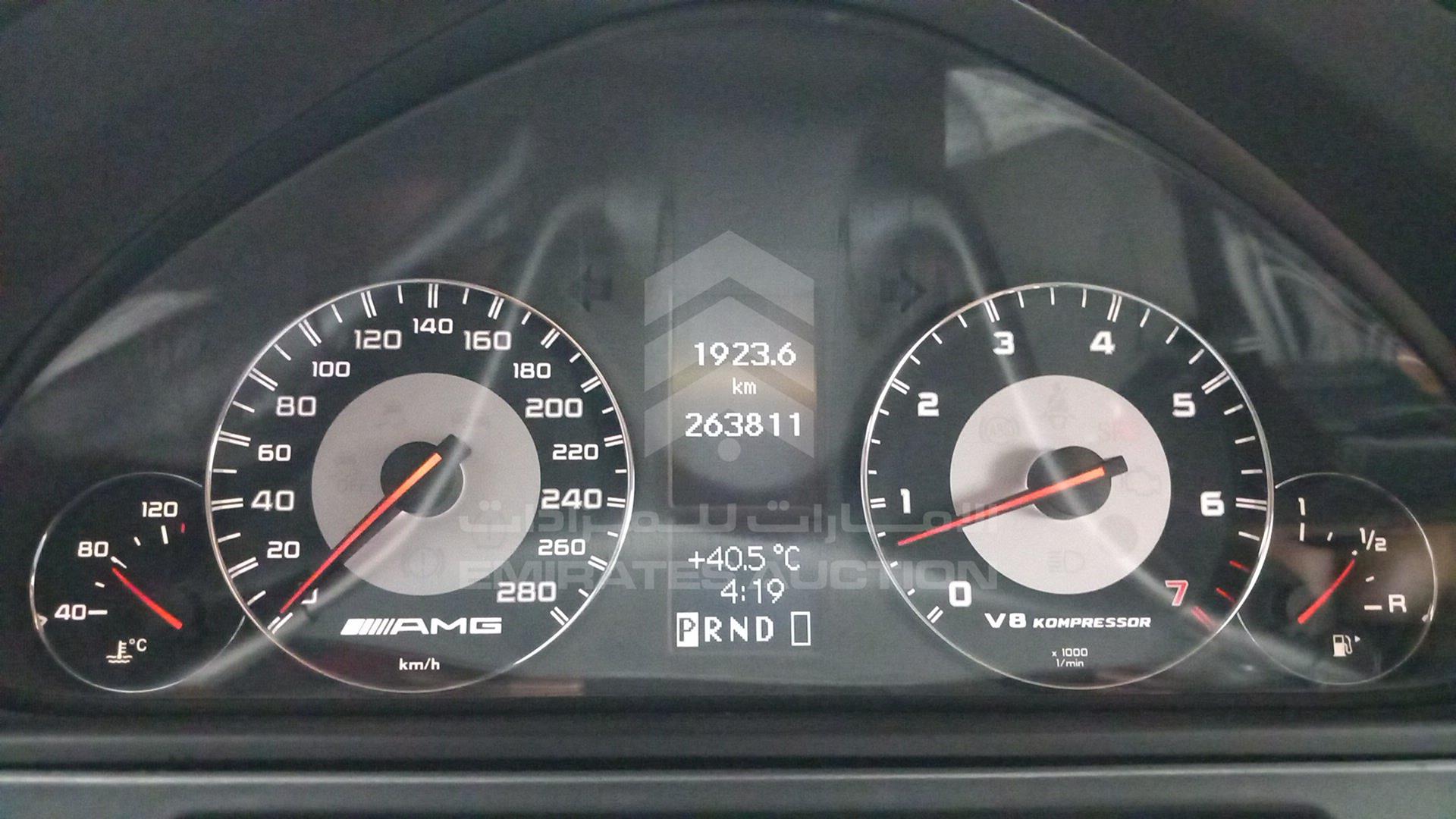 2007 MERCEDES G 55 VIN: WDCYR70F37X169592