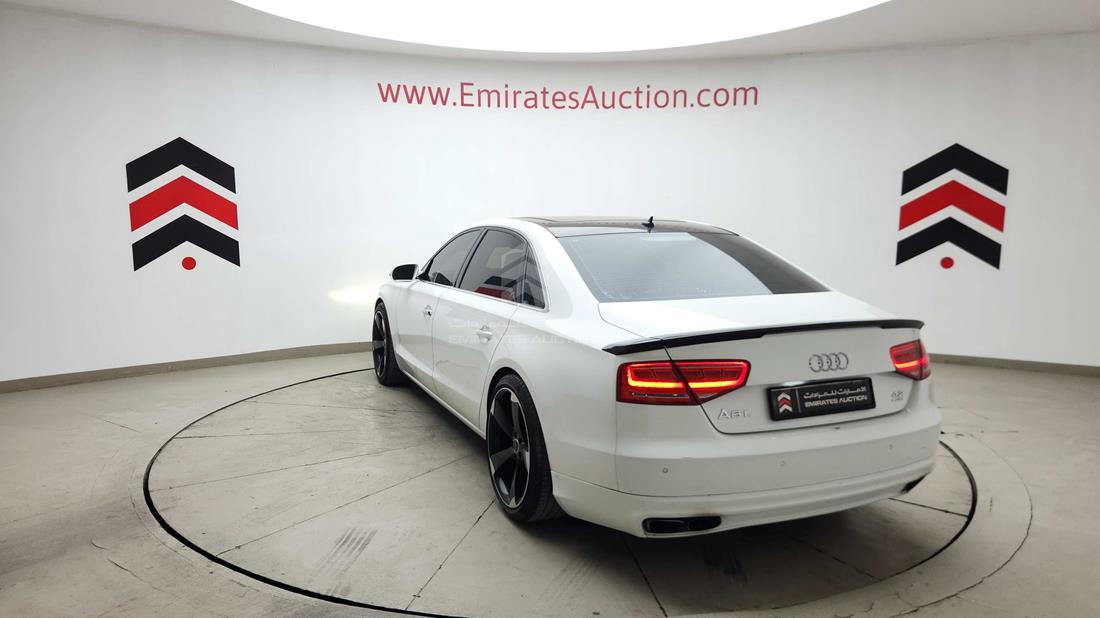 2011 Audi A8 — Rear Left Angle — Photo 9