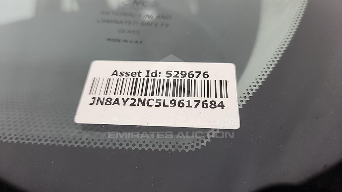 2020 Nissan Armada — VIN on Frame — Photo 4