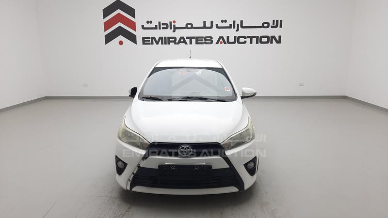 MR2KT9F37F1131766 Auction: EmiratesAuction Lot: 404945 MR2KT9F37F1131766 Toyota Yaris 2015 WHITE Photo 1