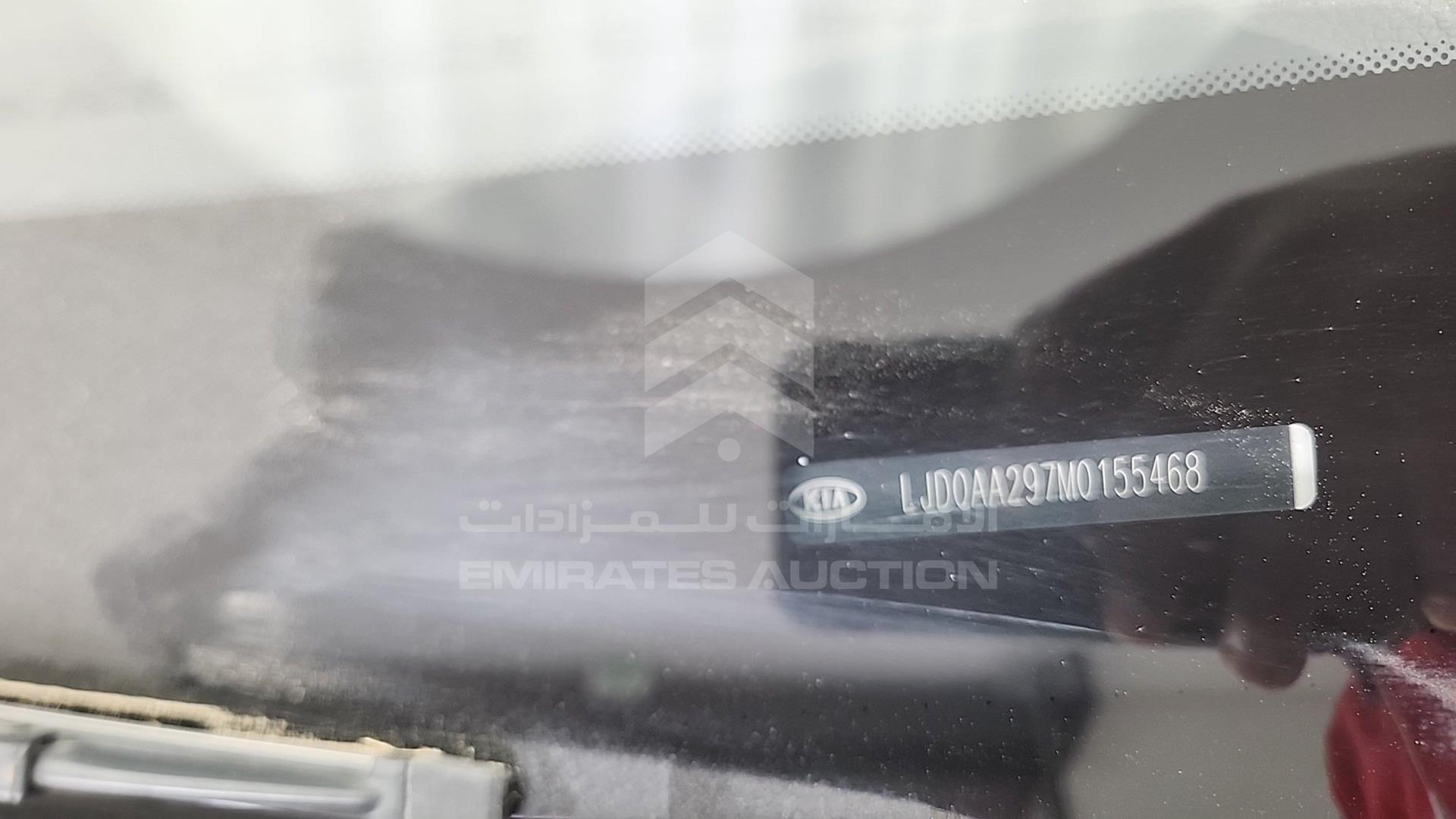 2021 KIA PEGAS VIN: LJD0AA297M0155468