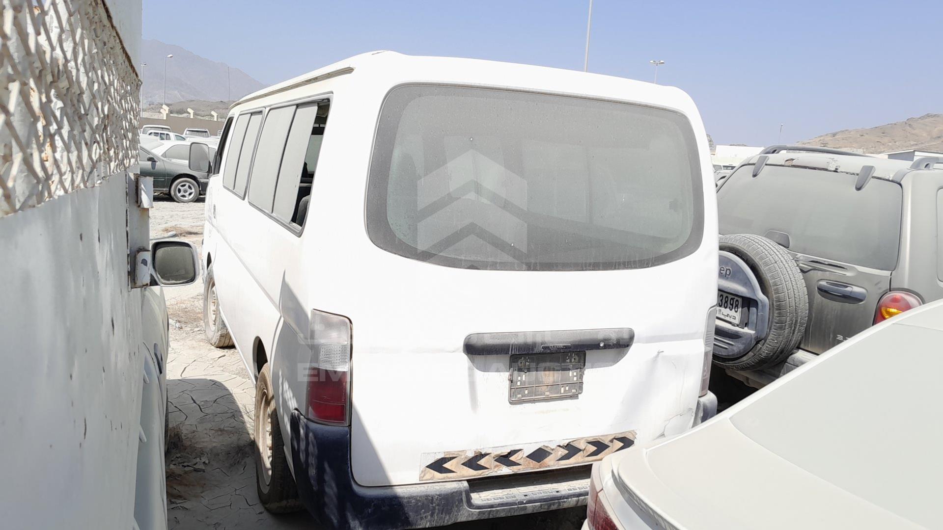 2003 NISSAN URVAN VIN: JN6FE54S23X402289