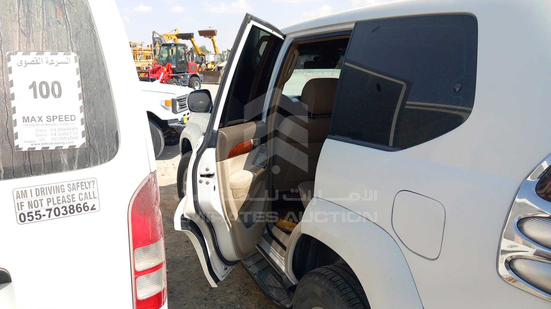 2008 TOYOTA PRADO VIN: JTEBU25J585119571