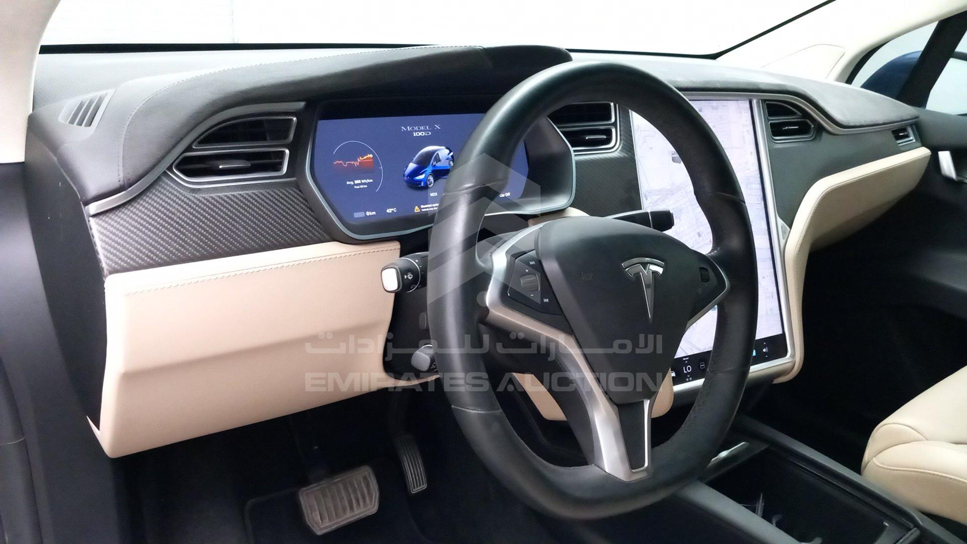 2017 TESLA MODEL X VIN: 5YJXCCE2XHF048989