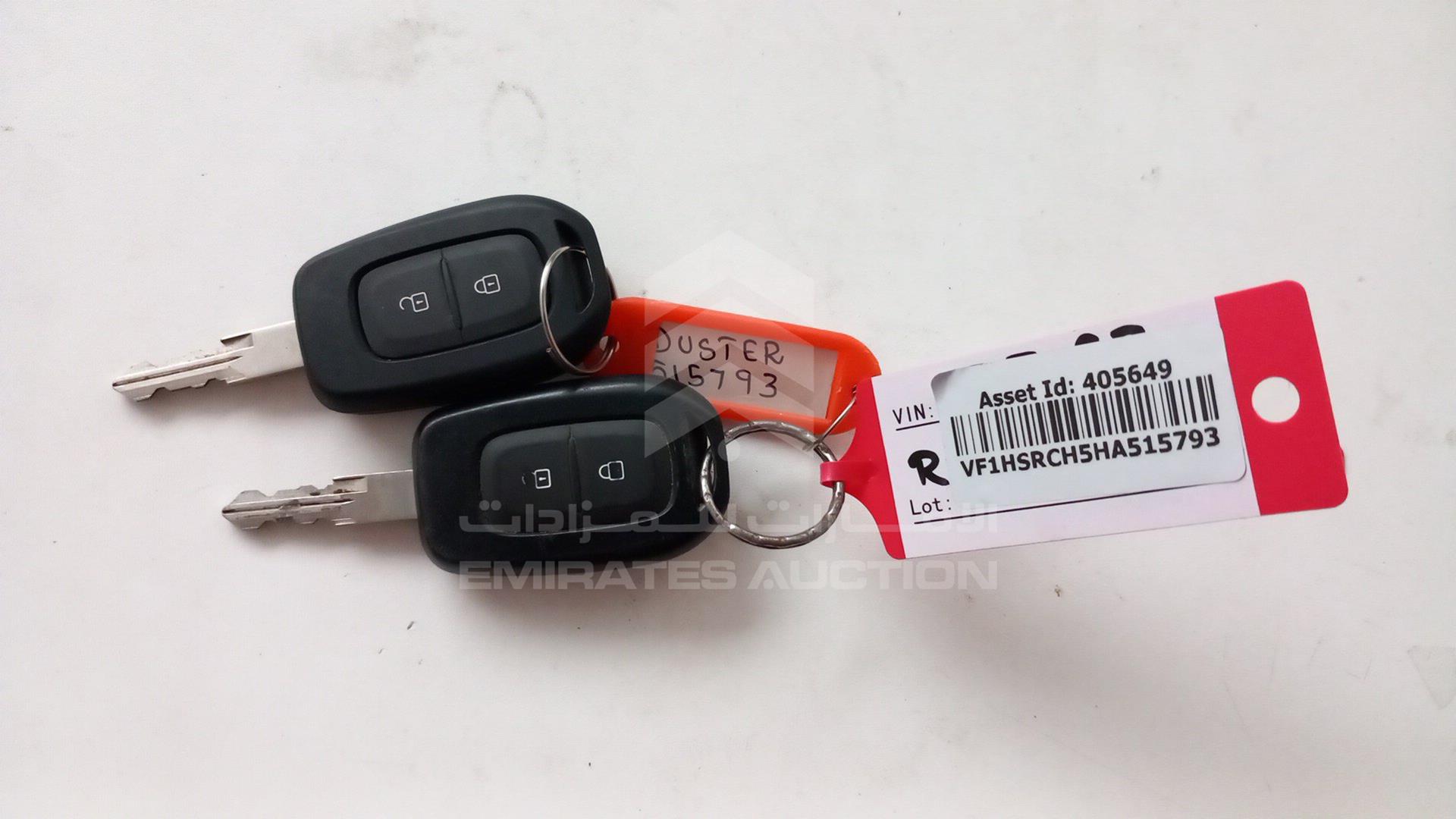 2017 RENAULT DUSTER VIN: VF1HSRCH5HA515793