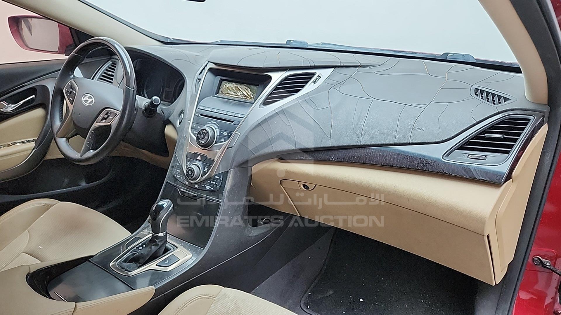 2014 HYUNDAI AZERA VIN: KMHFG41B0EA295725