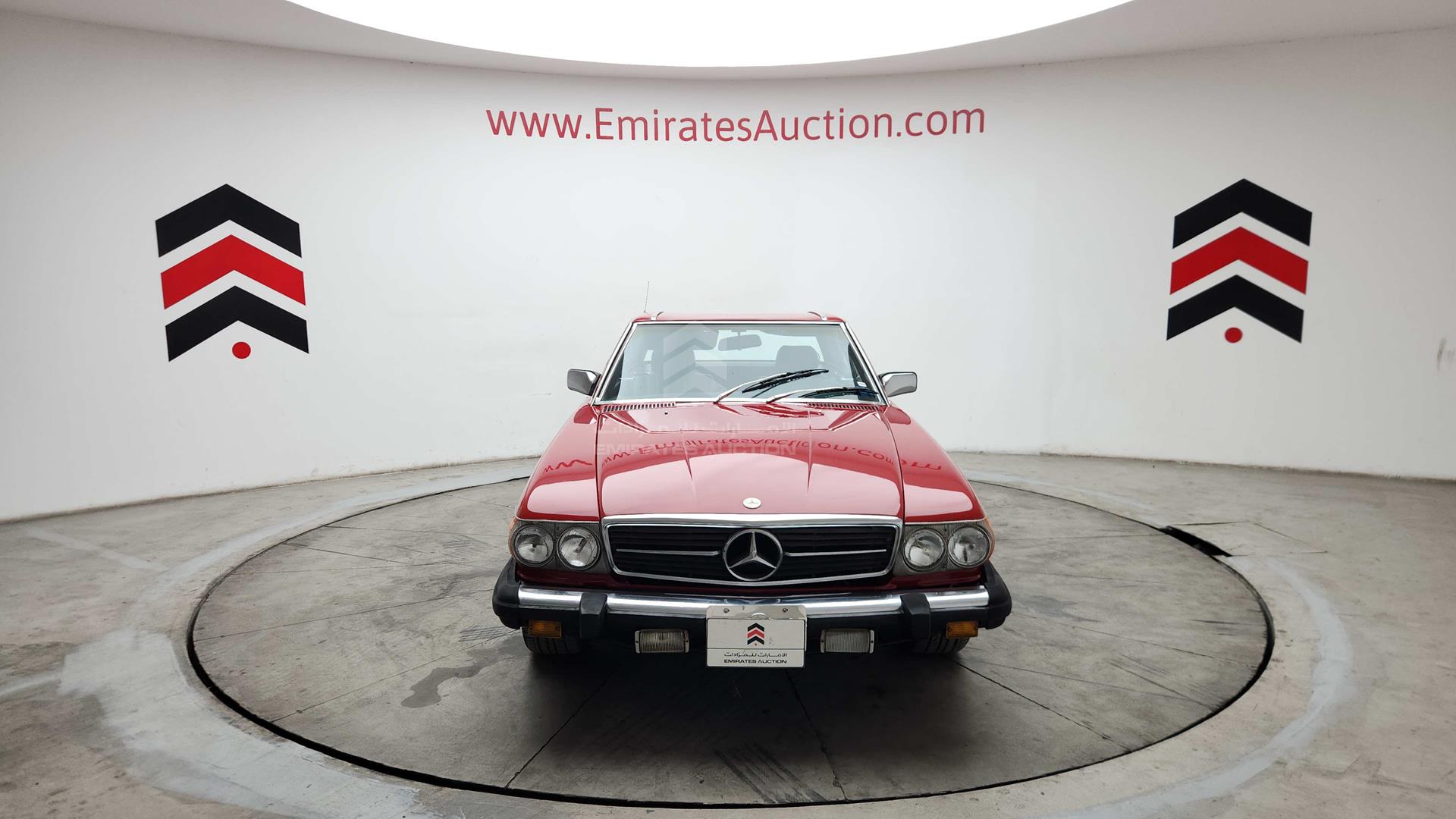 1984 MERCEDES SL 380 VIN: WDB1070451A002095