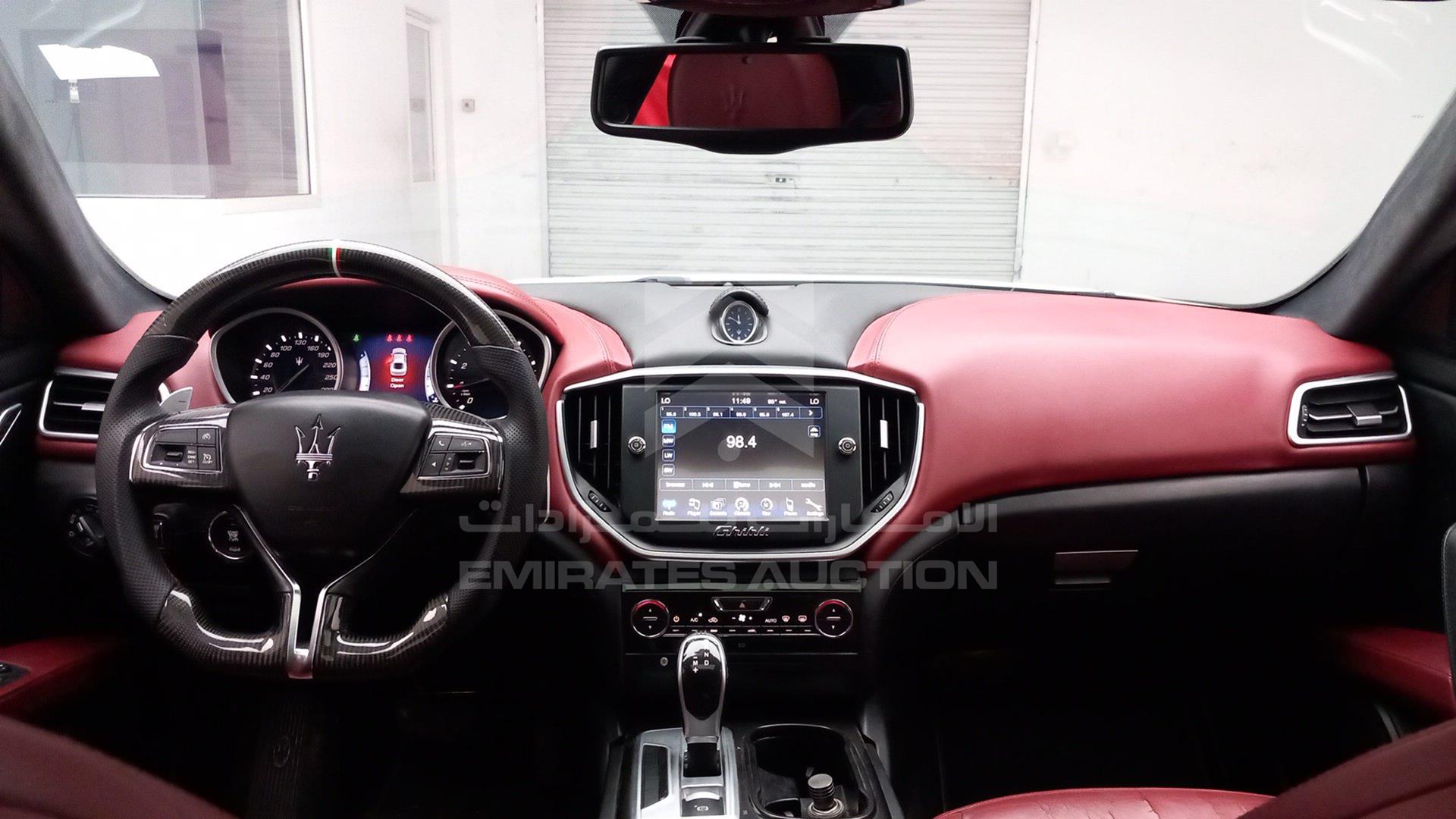 2016 MASERATI GHIBLI VIN: ZAMSS57F6G1169577
