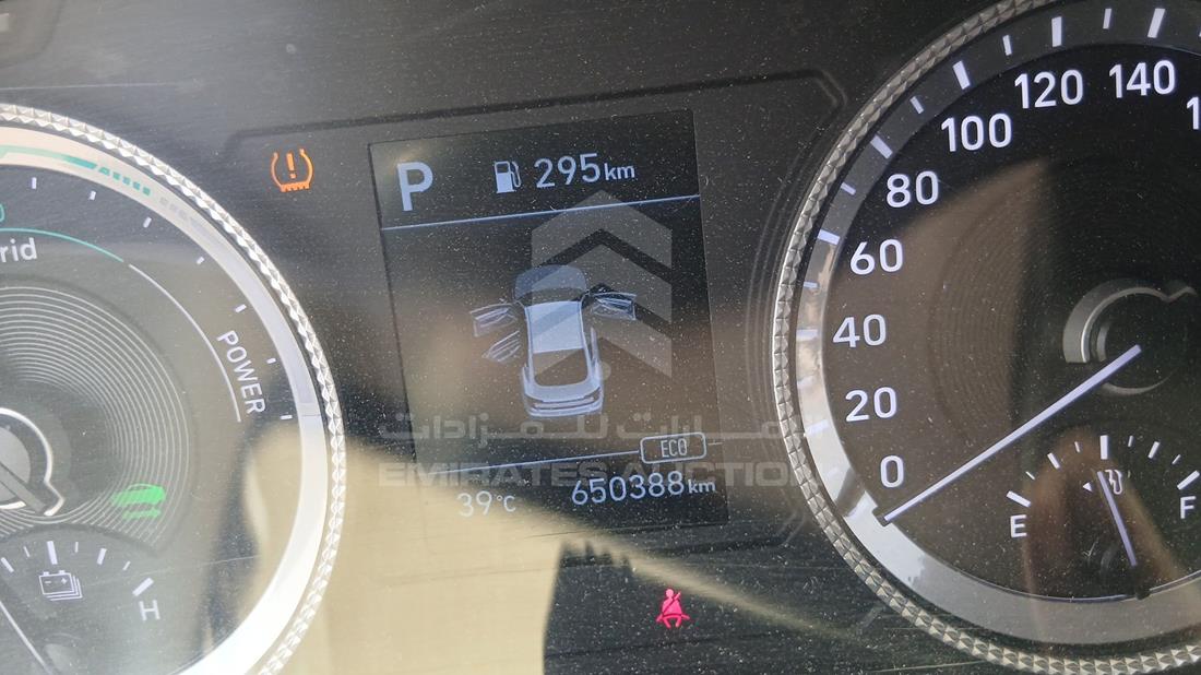 2021 Hyundai Sonata Hybrid — Odometer Reading — Photo 2