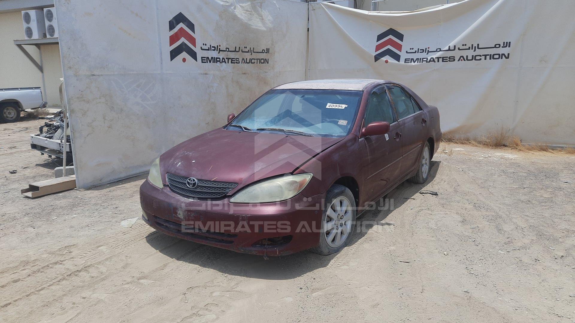 2004 TOYOTA CAMRY VIN: 4T1BE30K64U295869