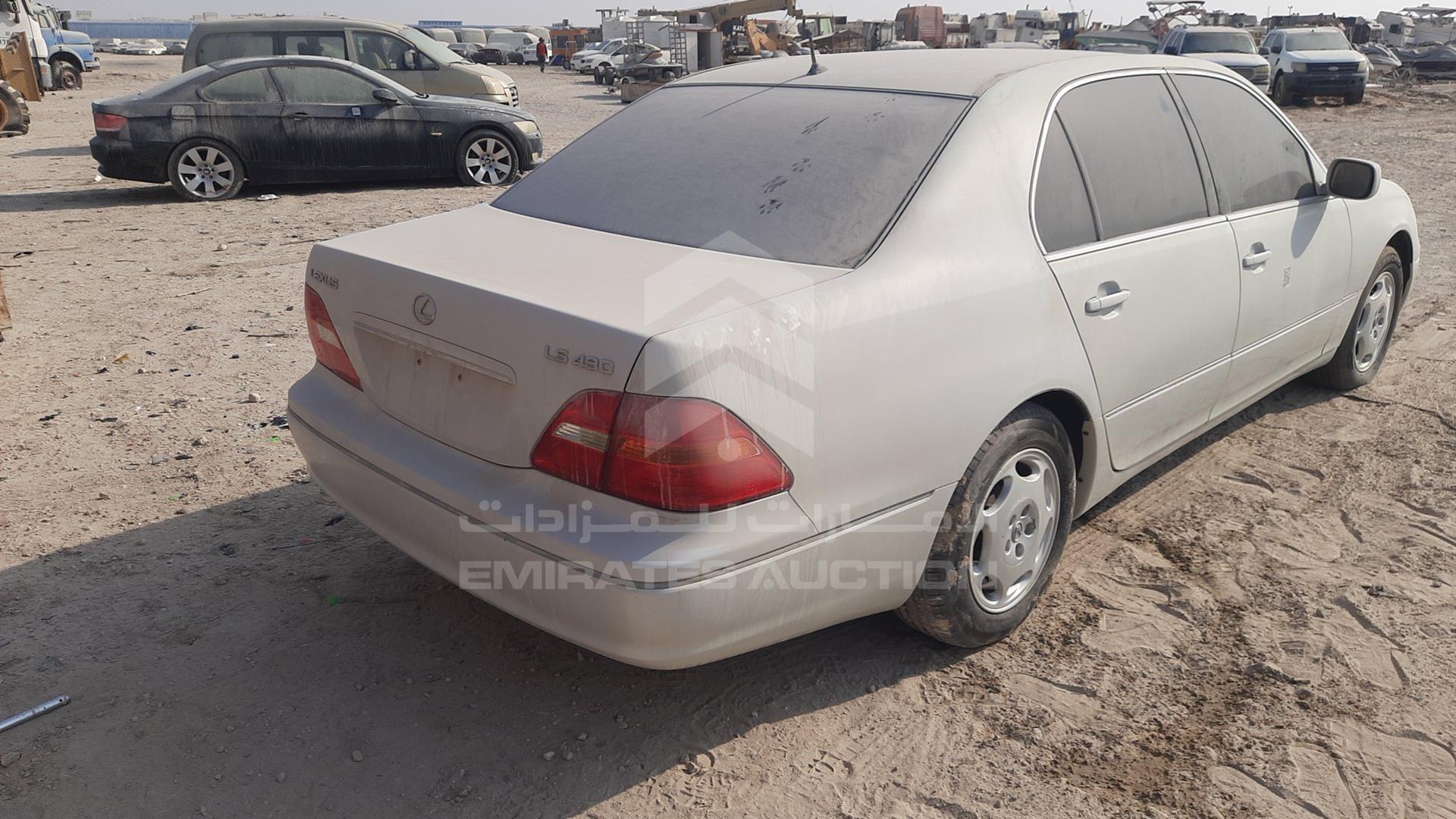 2001 LEXUS LS 430 VIN: JTHBN30F910048922