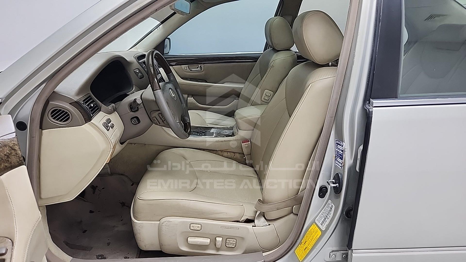 2002 LEXUS LS 430 VIN: JTHBN30F020078439
