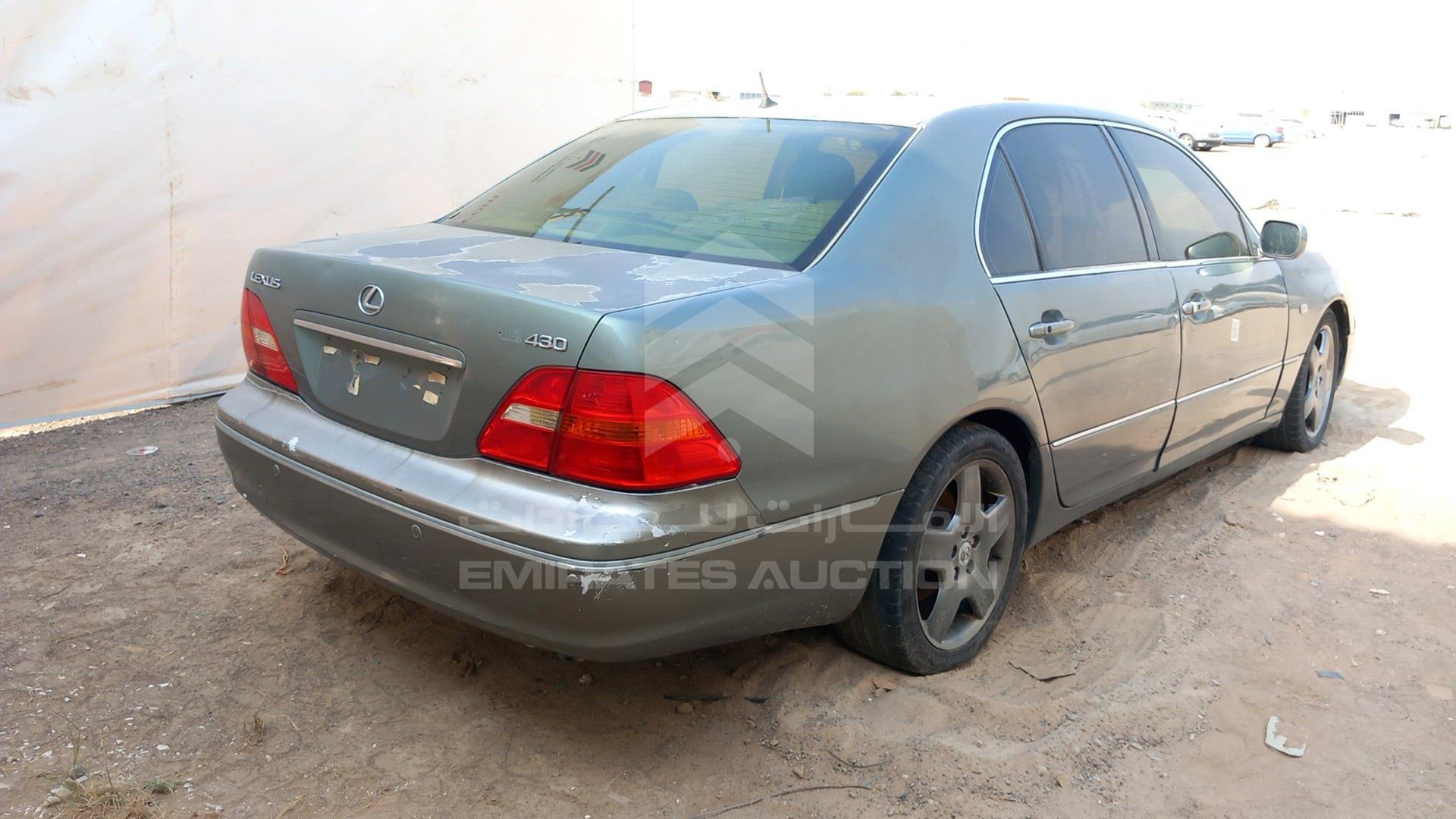 2001 LEXUS LS 430 VIN: JTHBN30FX00017337