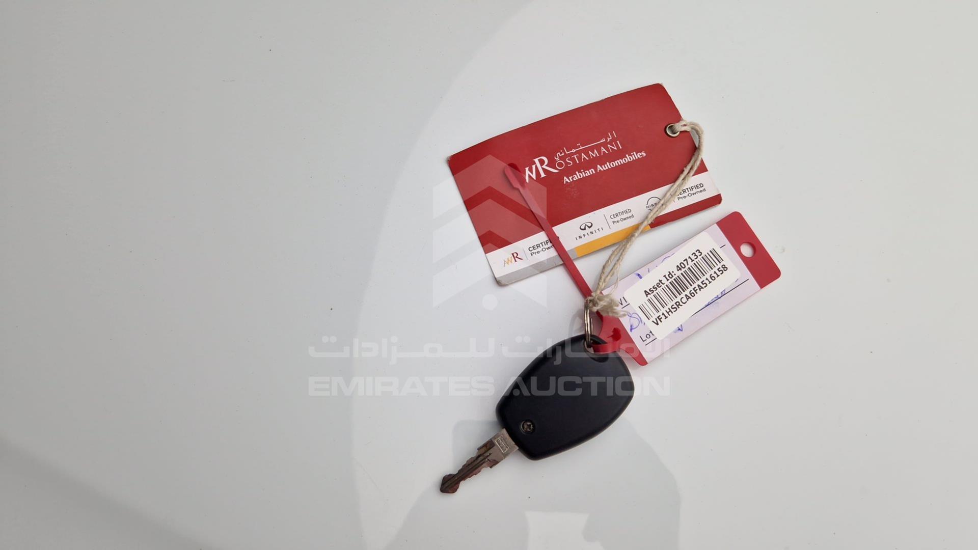 2015 RENAULT DUSTER VIN: VF1HSRCA6FA516158