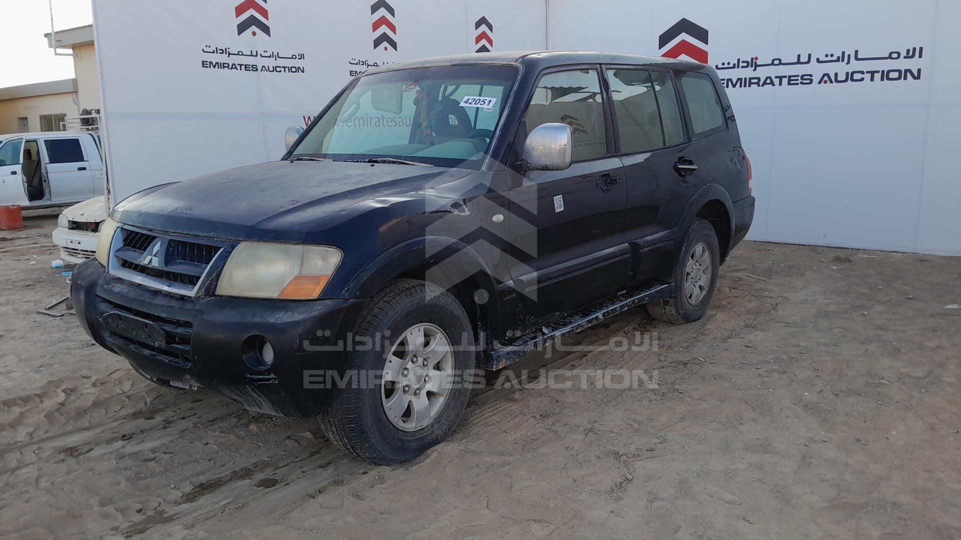 2007 MITSUBISHI PAJERO VIN: JMYLRV73W7J703442