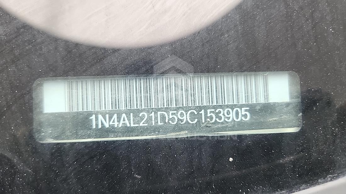 2009 Nissan Altima — VIN on Frame — Photo 4