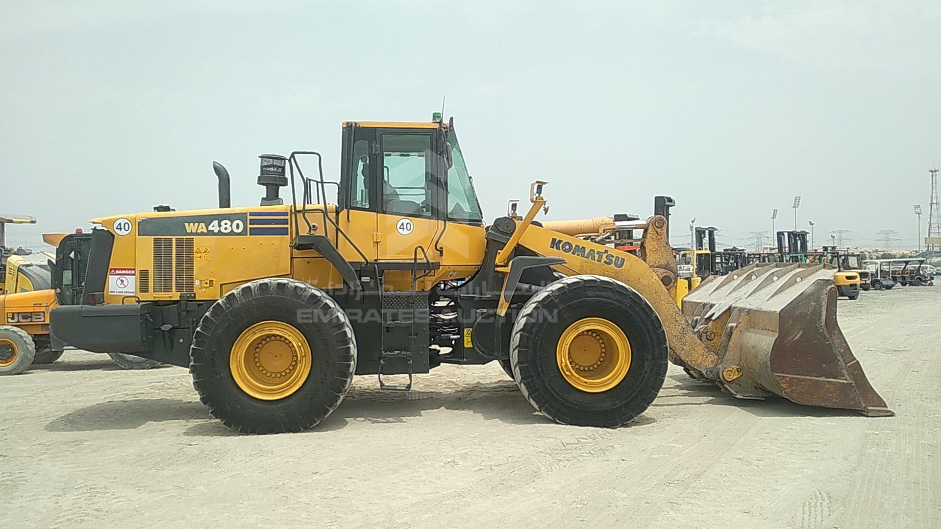 2015 KOMATSU WA480 6 VIN: KMTWA098E79H60592