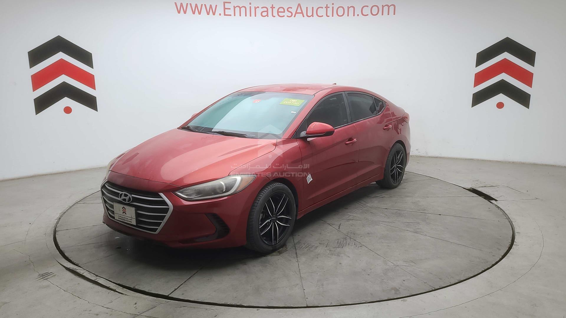 2017 HYUNDAI ELANTRA VIN: KMHD84LFXHU062300