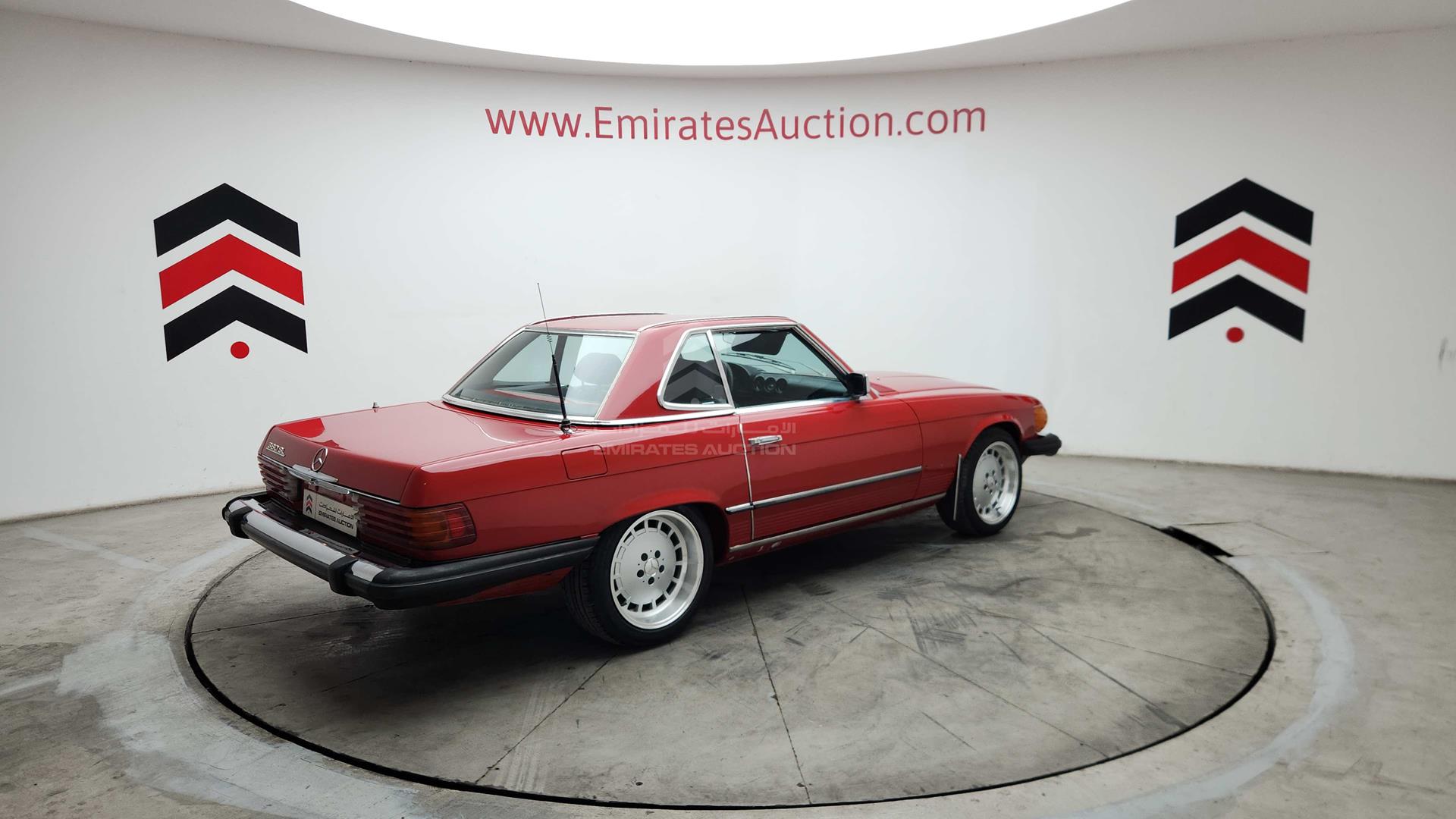 1984 MERCEDES SL 380 VIN: WDB1070451A002095