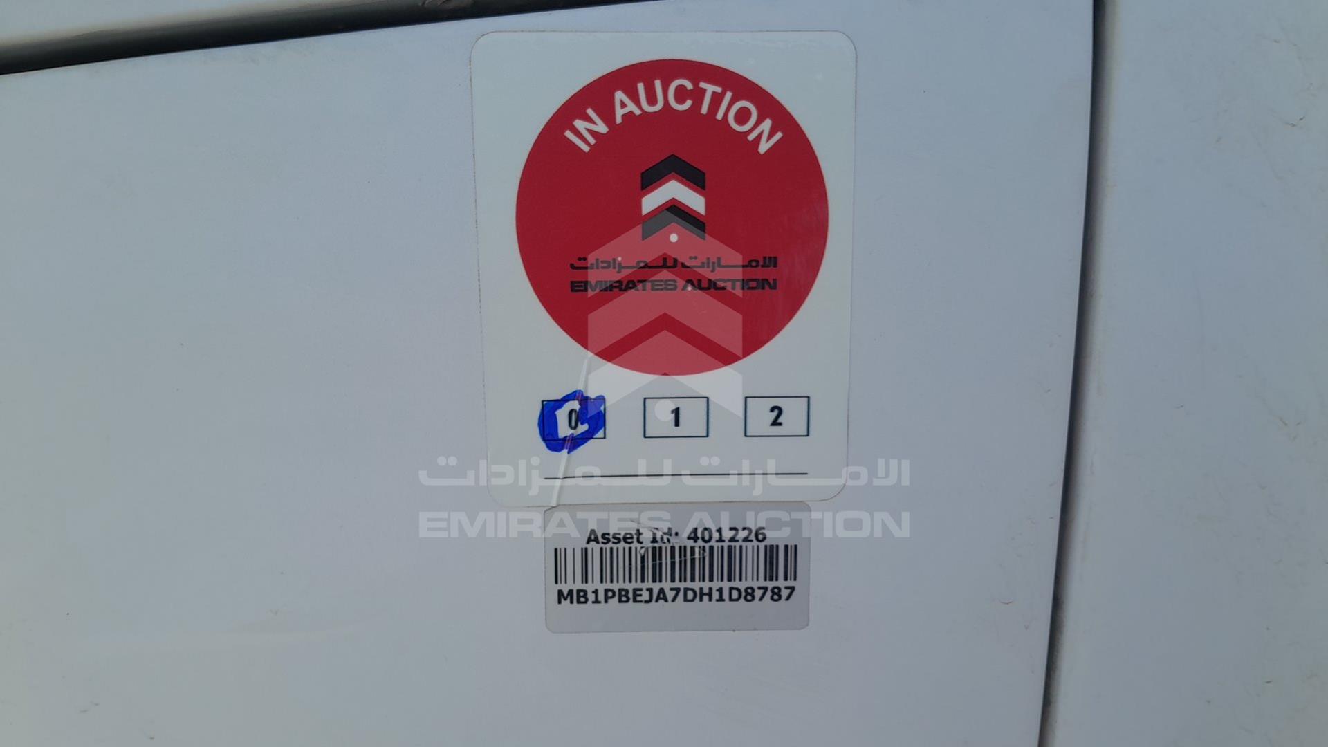 2013 ASHOK LEYLAND FALCON VIN: MB1PBEJA7DH1D8787