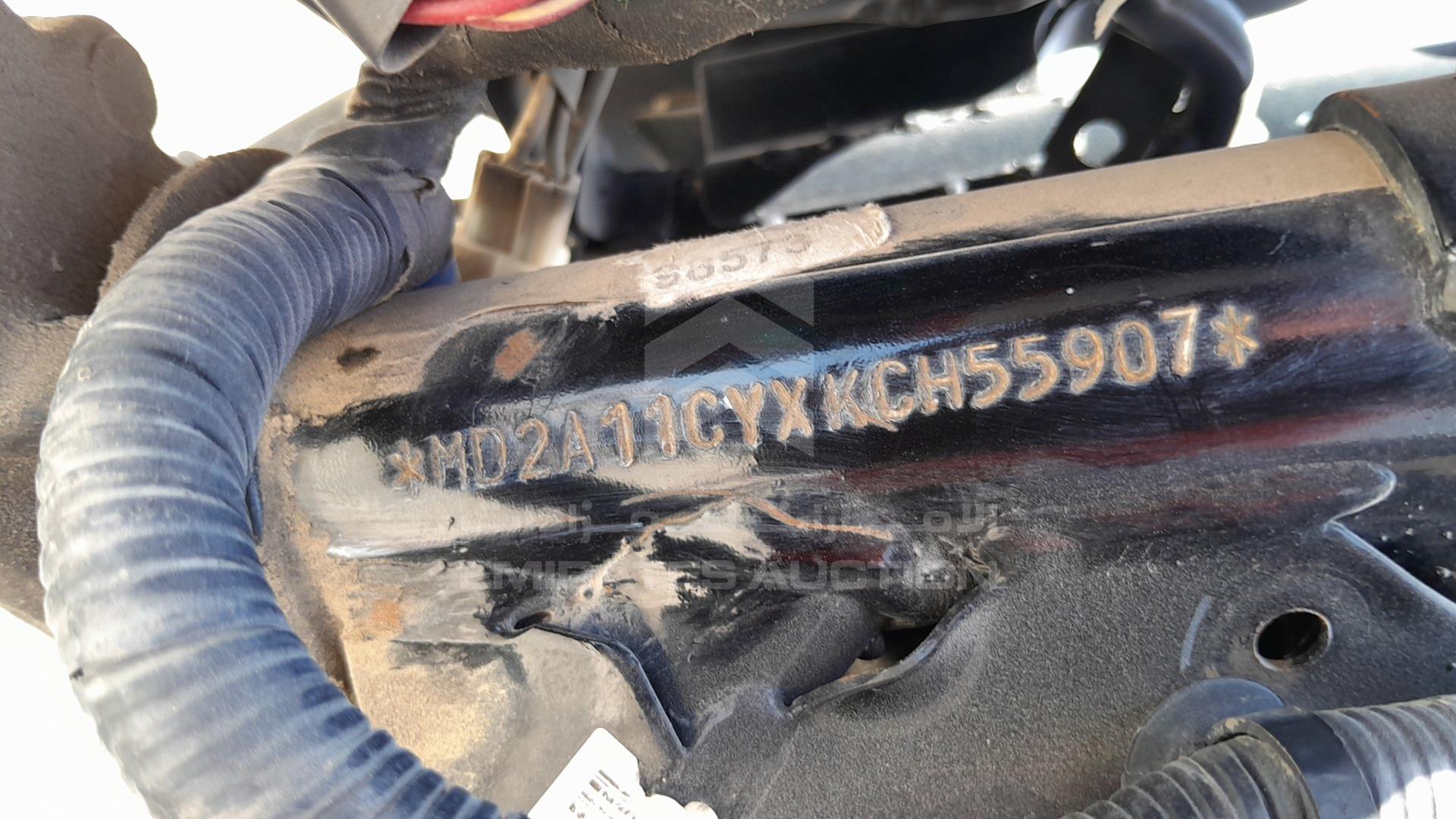 2019 BAJAJ 150 CC VIN: MD2A11CYXKCH55907