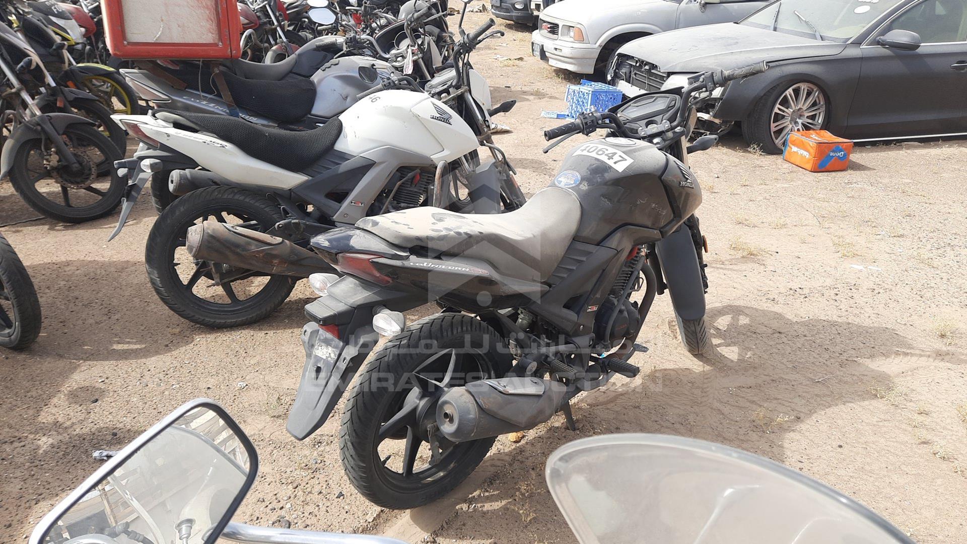 2022 HONDA UNICORN 160 VIN: ME4KC20F7NA002723