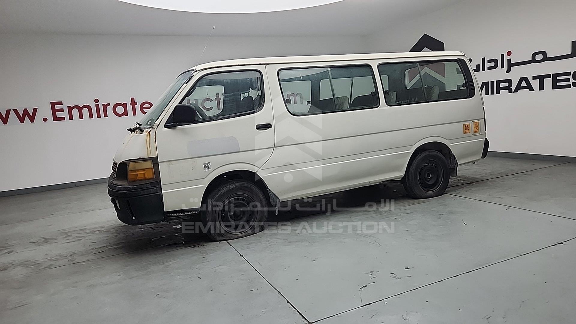 2003 TOYOTA HIACE VIN: JTCFR119337011416