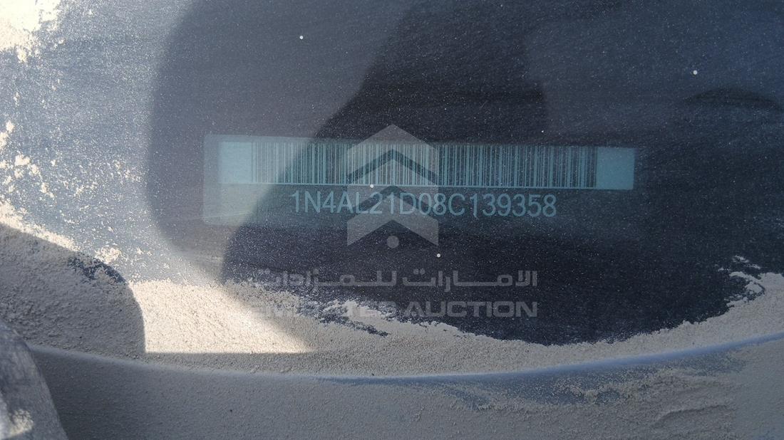نيسان التيما 2008 — رقم الشاسيه على الهيكل — صورة 3
