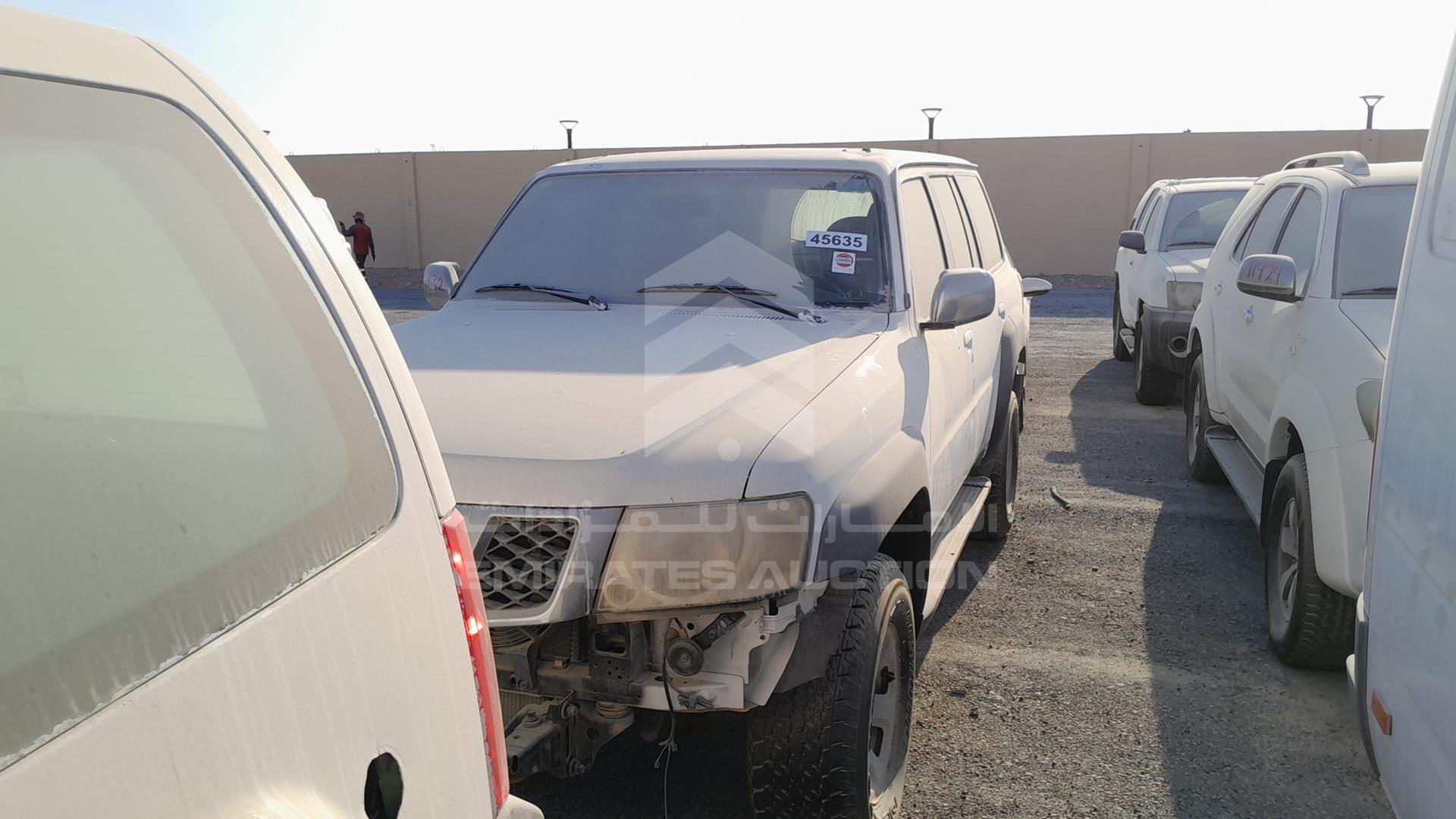 2008 NISSAN PATROL VIN: JN8FY15Y08X568635