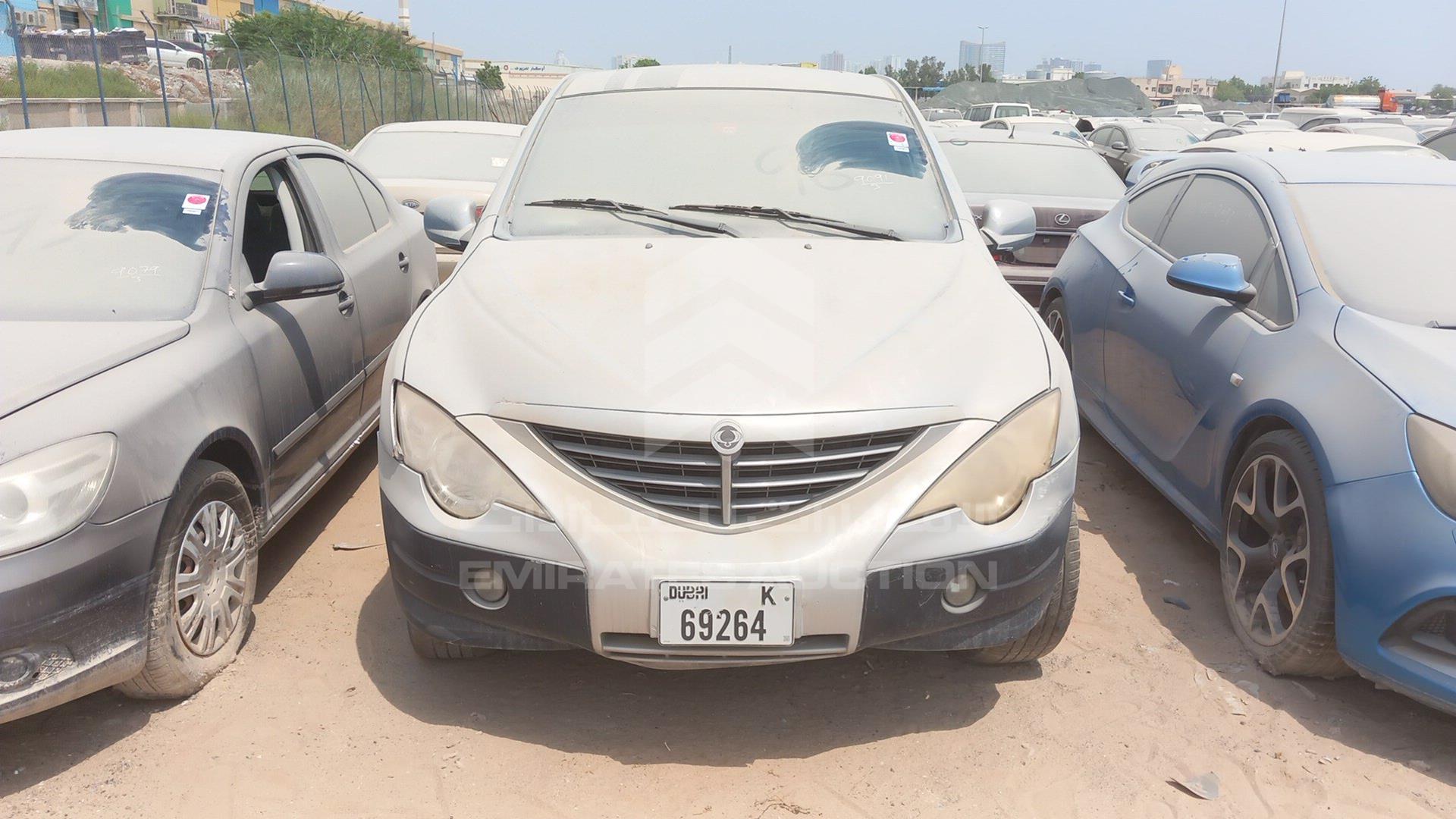 2008 SSANGYONG ACTYON VIN: KPTC0B1698P043230