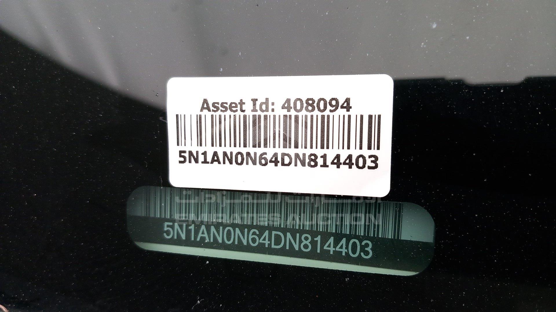 2013 NISSAN XTERRA VIN: 5N1AN0N64DN814403