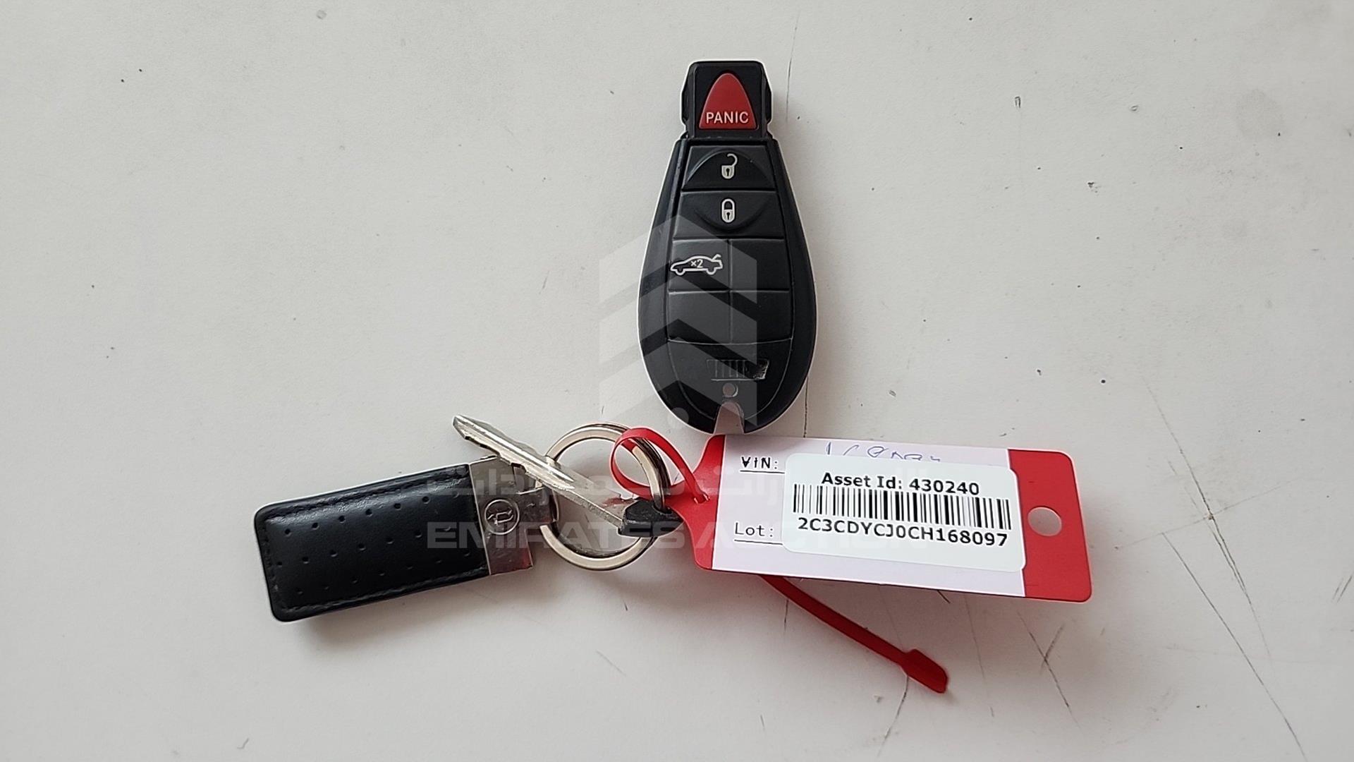 2012 DODGE CHALLENGER SRT8 VIN: 2C3CDYCJ0CH168097