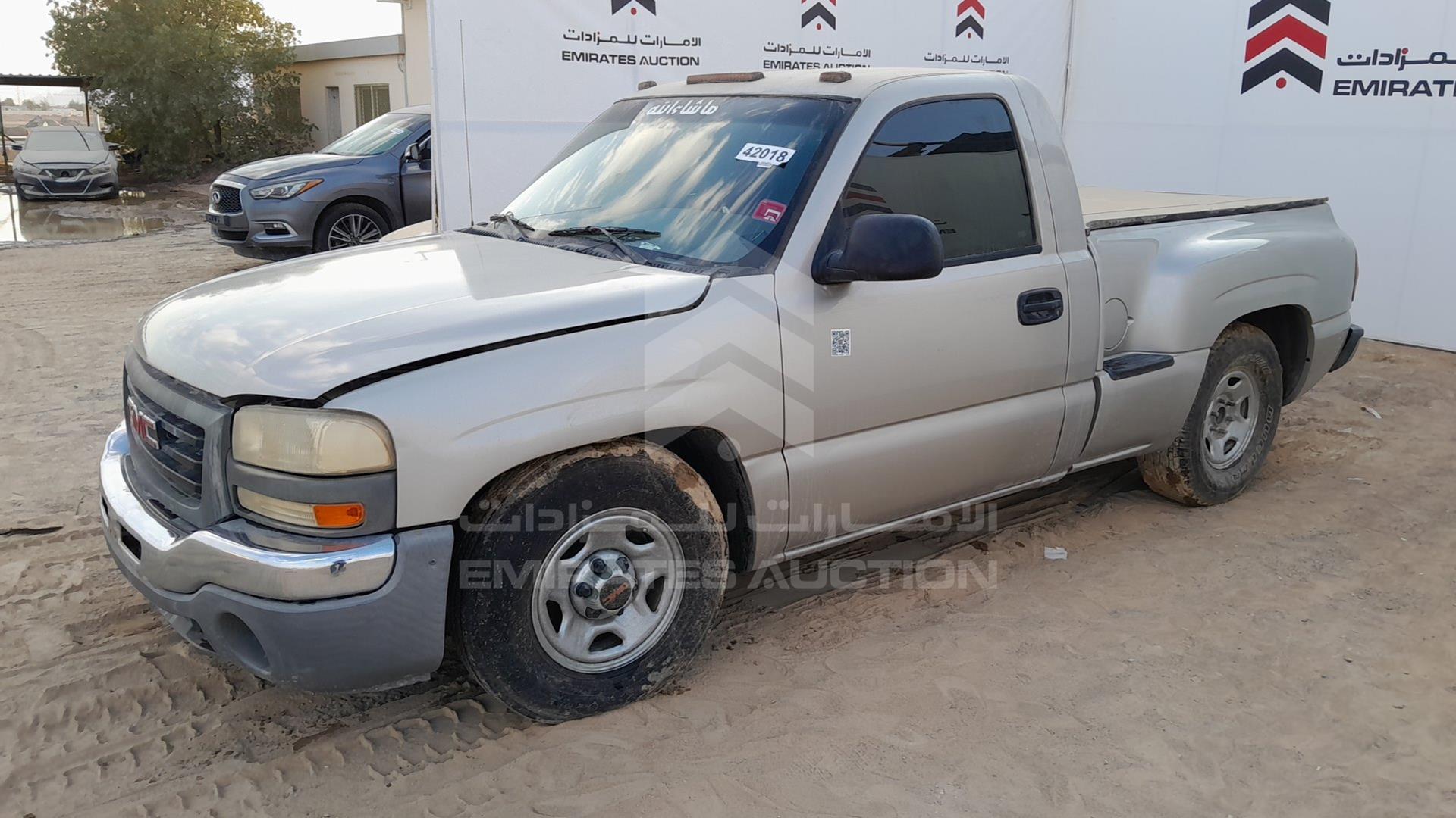 2005 GMC SIERRA VIN: 1GTEC14X35Z317302