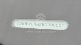2011 Audi A8 — VIN on Frame — Photo 5 — Thumbnail