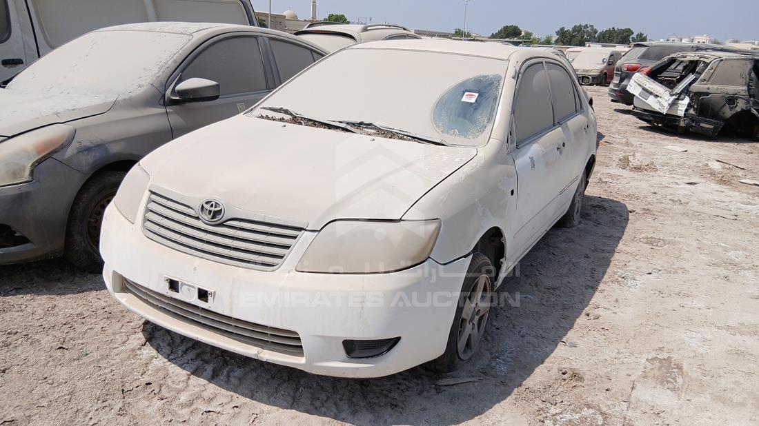 2005 Toyota Corolla - Scrap without document — Front Left Angle — Photo 5