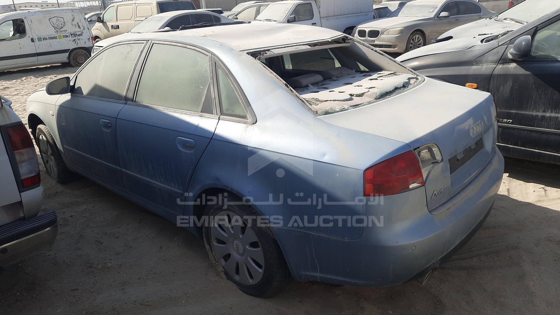 2006 AUDI A4 VIN: WAUAS78E36A219705
