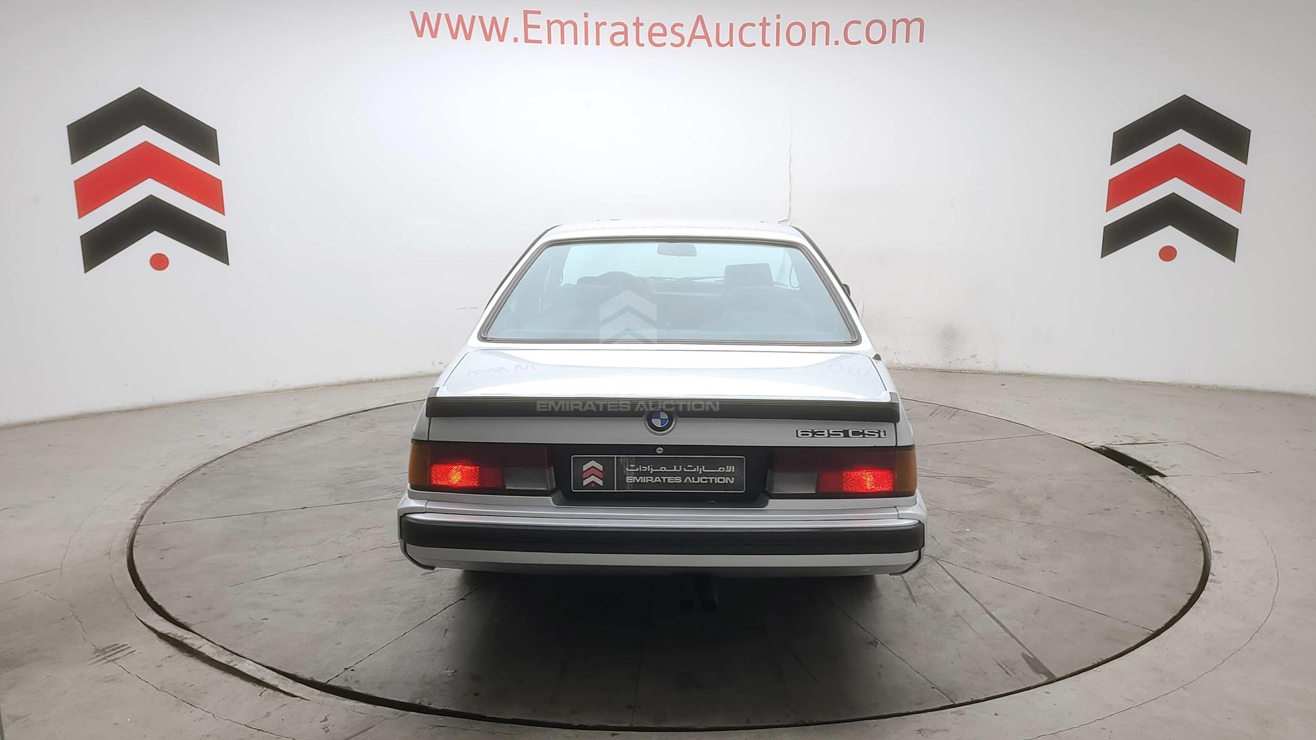 1989 BMW 635 VIN: WBAEC890300766235