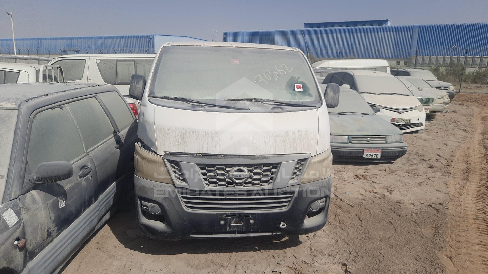 2014 NISSAN URVAN VIN: JN6BE6DS8E9007318